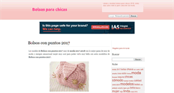 Desktop Screenshot of bolsasparachicas.com